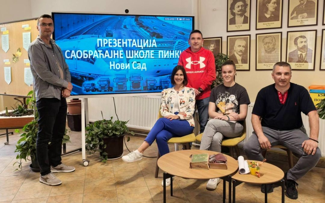 Промоција саобраћајне школе „Пинки“ у oсновној школи „Петар Кочић“ у Темерину и промоција Ерасмус пројекта